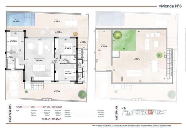 3 soverom Hus til salgs i Sucina med svømmebasseng - € 329 900 (Ref: 9949282)