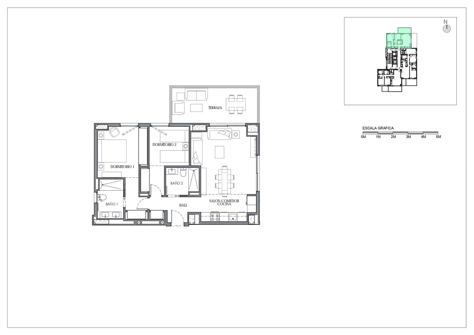 2 sovrum Lägenhet till salu i Calpe / Calp med pool garage - 525 000 € (Ref: 9967245)