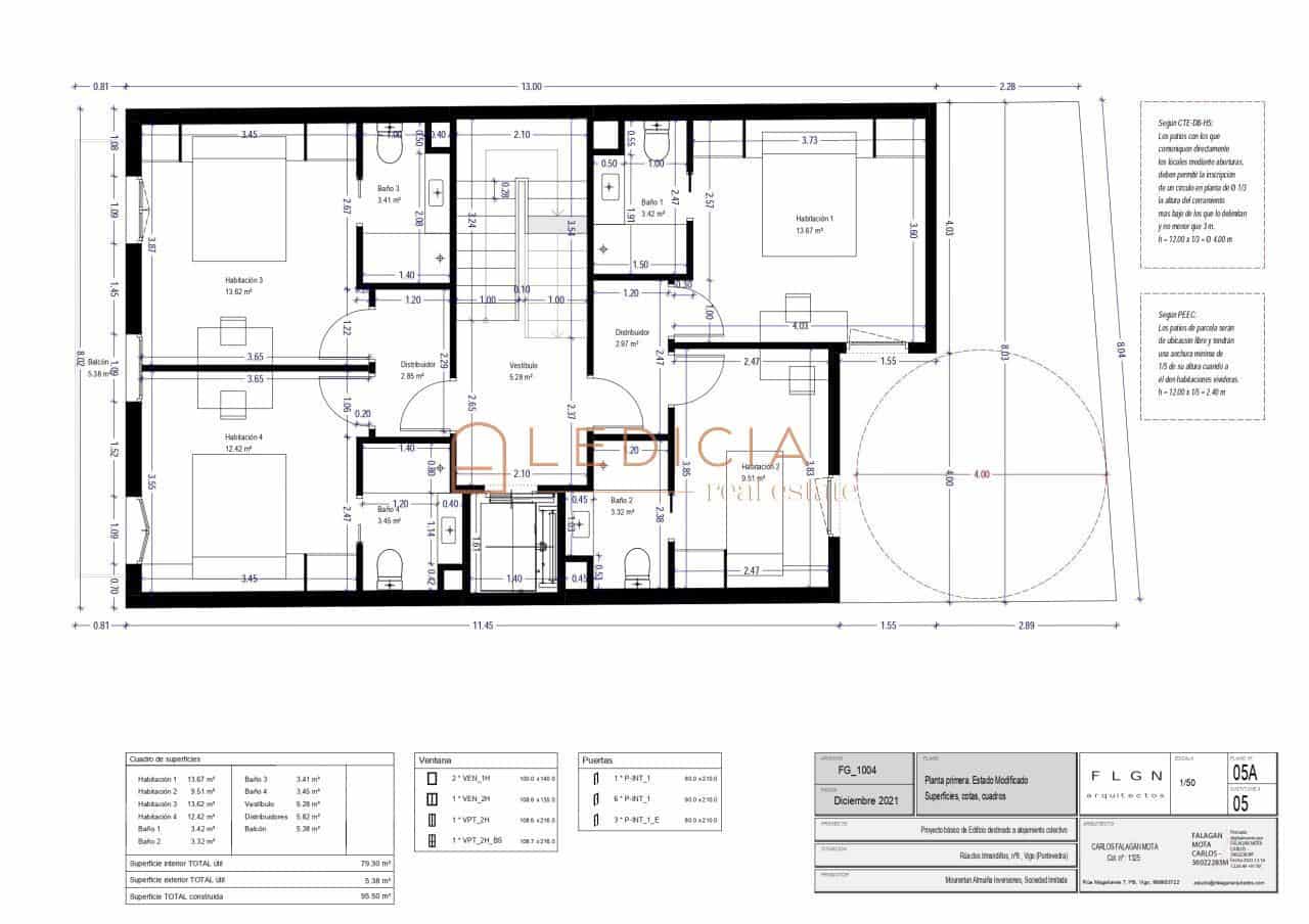 Casa de 18 habitaciones en Vigo en venta - 1.600.000 € (Ref: 9801391)