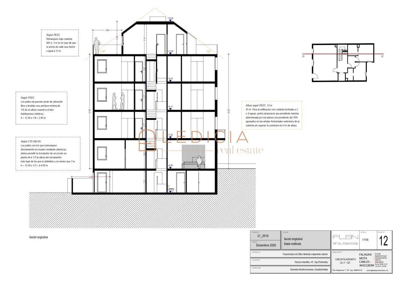 Casa de 18 habitaciones en Vigo en venta - 1.600.000 € (Ref: 9801391)