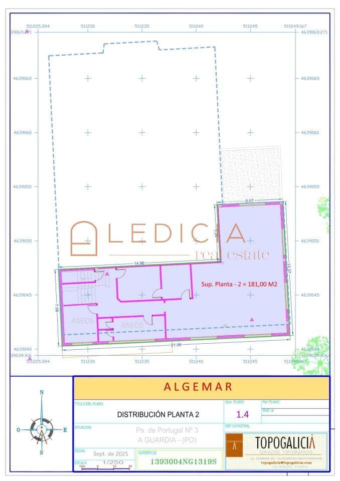 14 sovrum Hus till salu i A Guarda med garage - 450 000 € (Ref: 9949121)