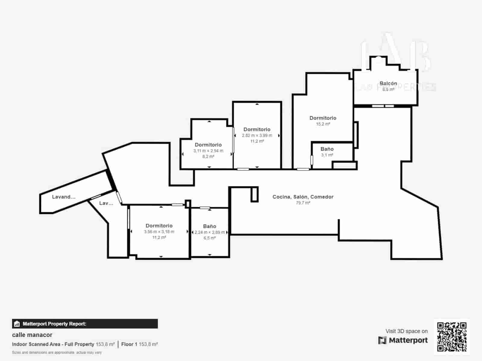 5 slaapkamer Flat te koop in Palma de Mallorca - € 498.500 (Ref: 8500390)