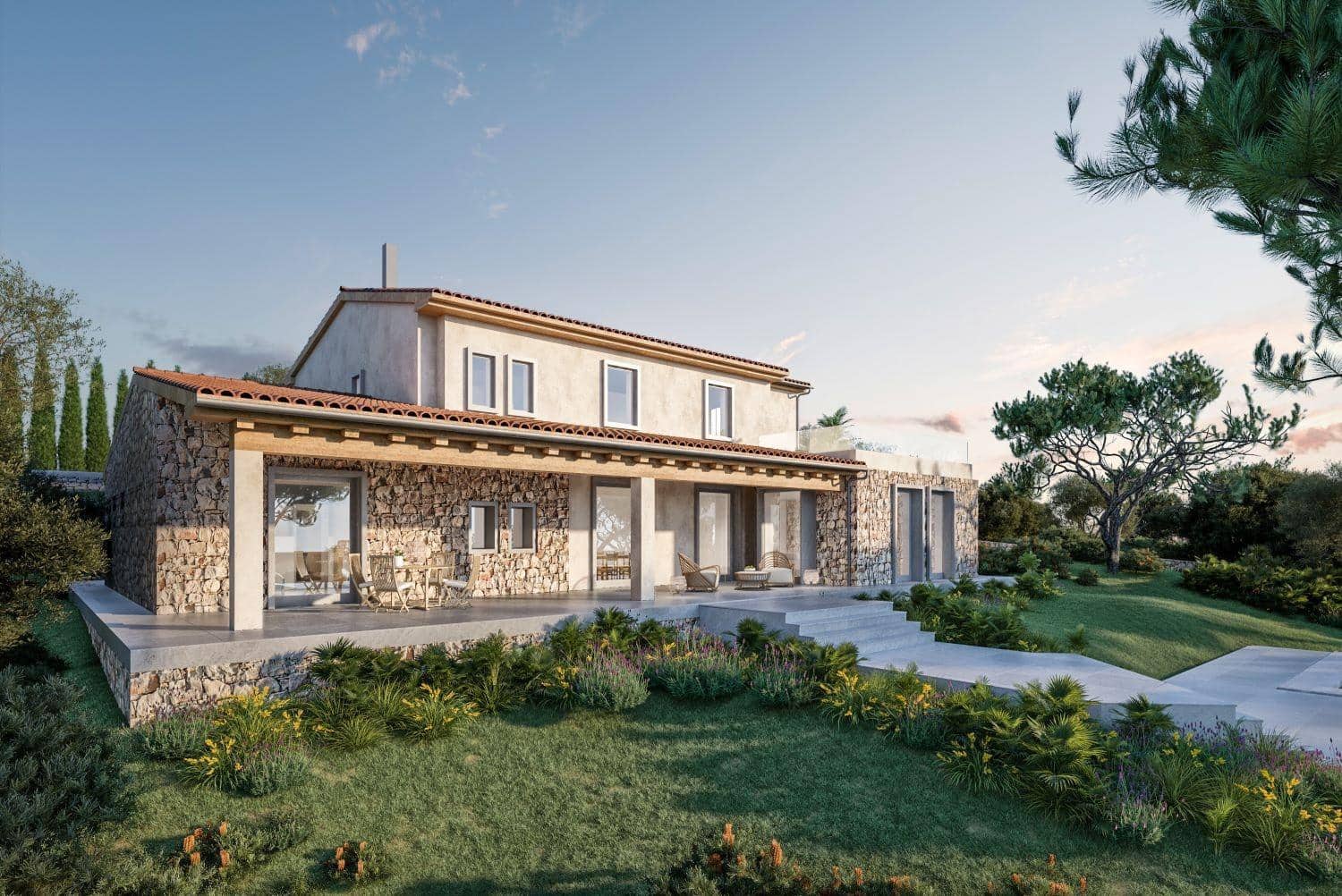 5 soveværelse Villa til salg i L'Aranjassa / S'Aranjassa med swimmingpool garage - € 2.950.000 (Ref: 8615352)