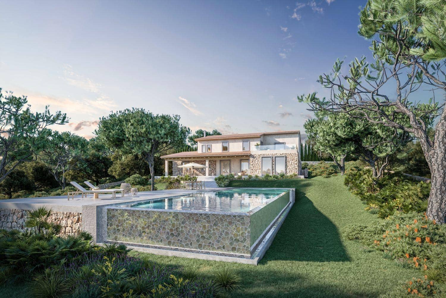 5 soveværelse Villa til salg i L'Aranjassa / S'Aranjassa med swimmingpool garage - € 2.950.000 (Ref: 8615352)