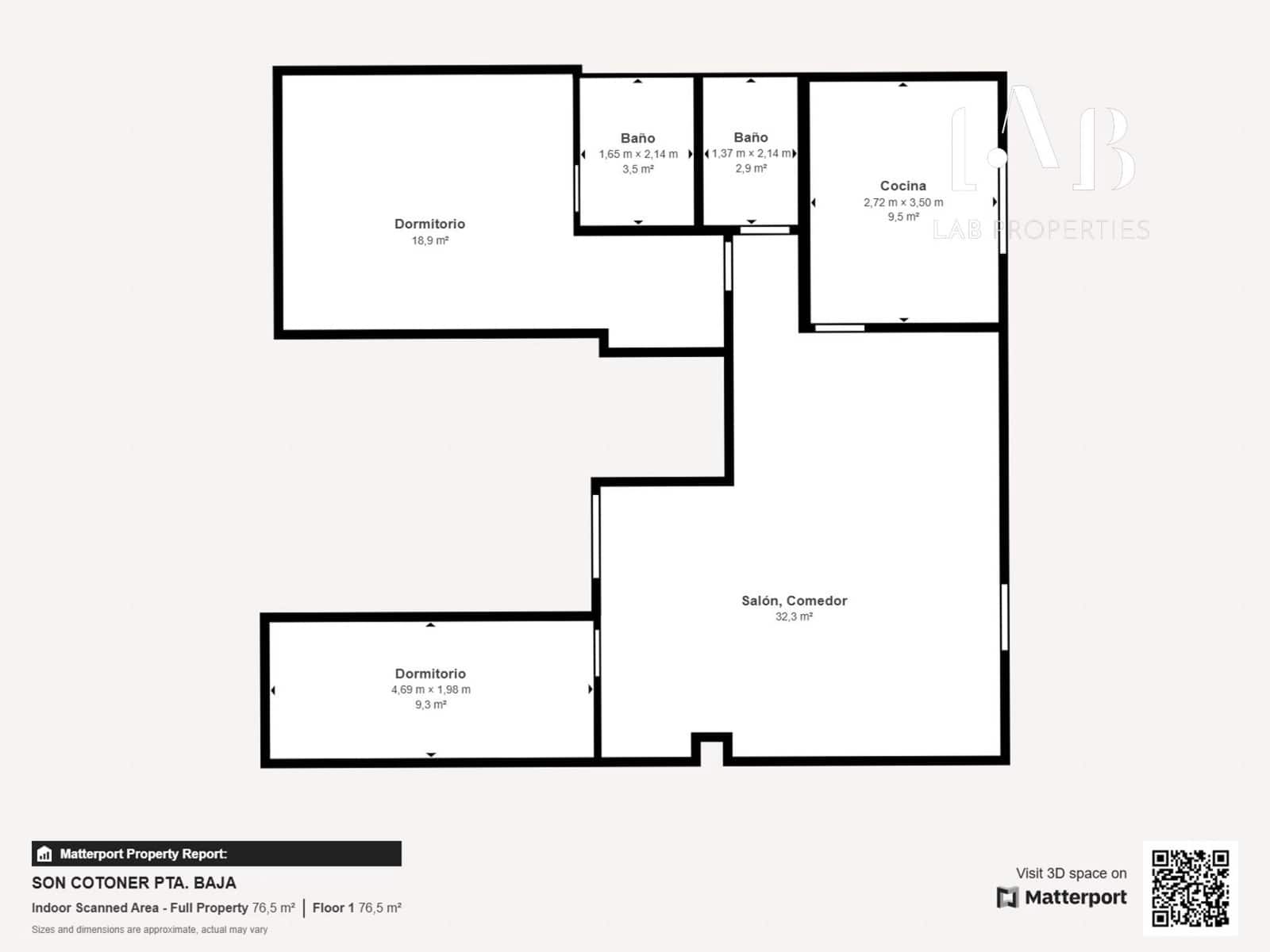 2 sypialnia Apartament na sprzedaż w Palma de Mallorca - 515 000 € (Ref: 8630176)