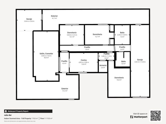 6 soverom Villa til salgs i Cala d'Or, Santanyí med garasje - € 819 000 (Ref: 8834554)