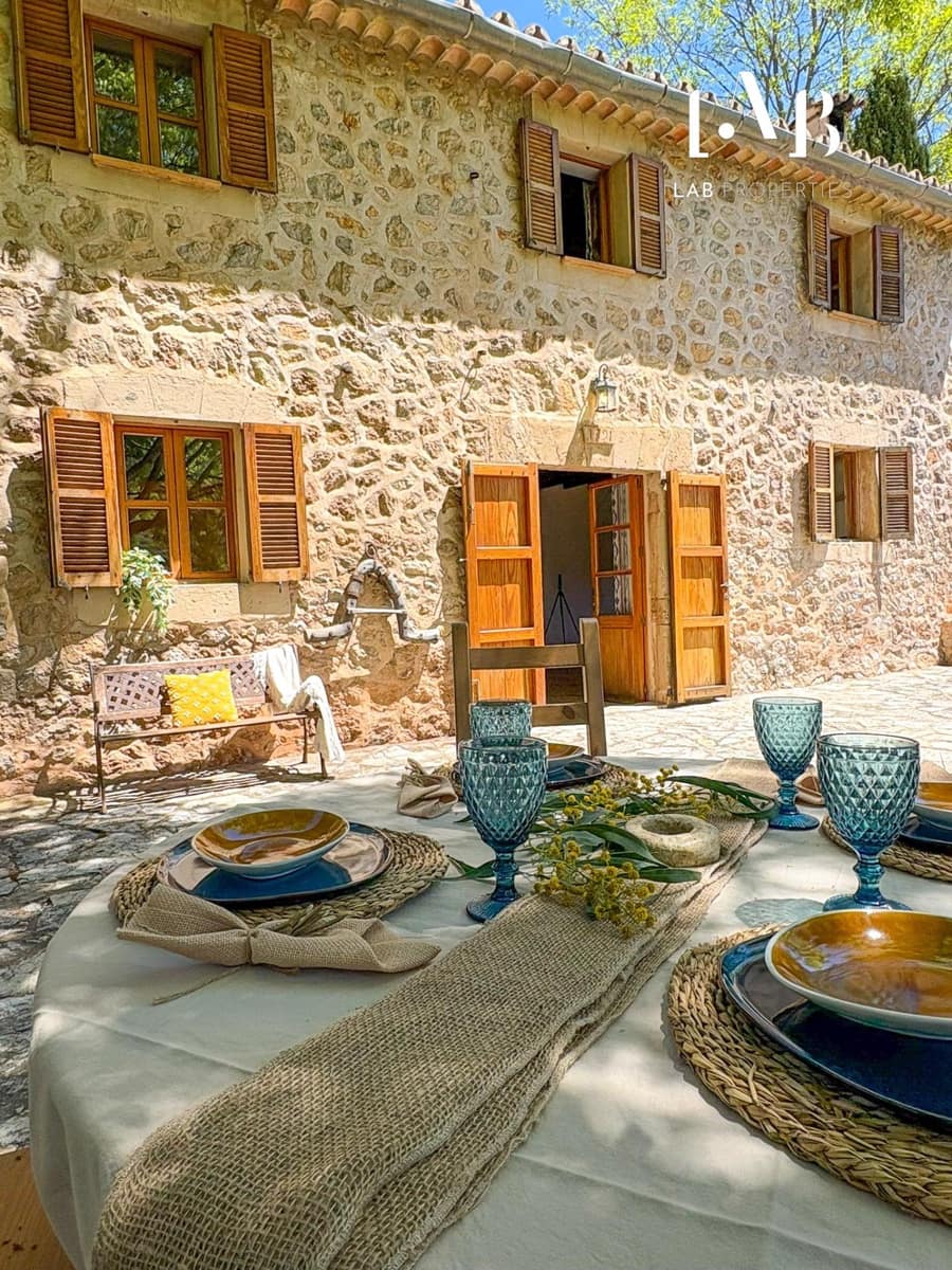 5 chambre Finca/Maison de Campagne à vendre à Valldemosa avec garage - 1 399 000 € (Ref: 8950656)