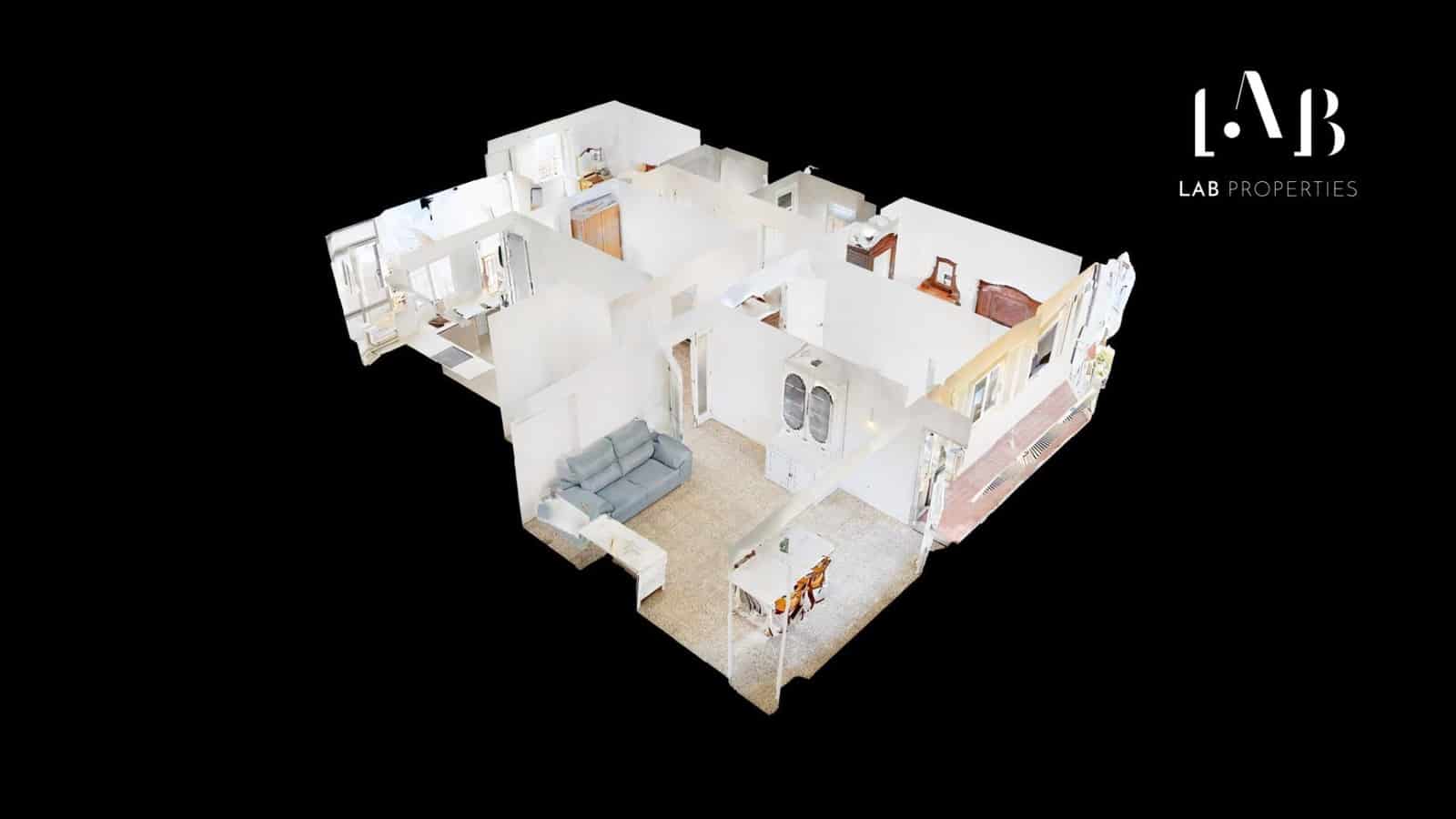 4 soveværelse Lejlighed til salg i Palma de Mallorca med garage - € 530.000 (Ref: 9124960)