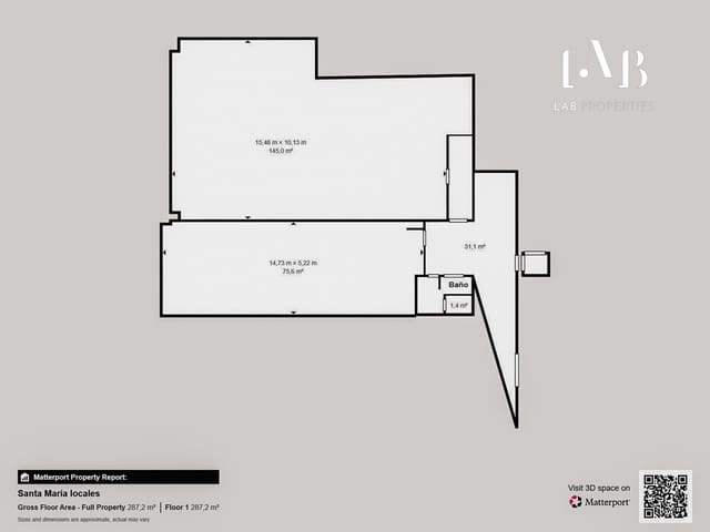 Local Comercial en Santa María del Camí en alquiler - 600 € (Ref: 9301010)
