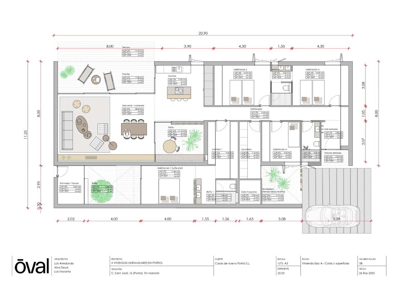 4 chambre Villa/Maison à vendre à Portol avec piscine - 1 100 000 € (Ref: 9440081)