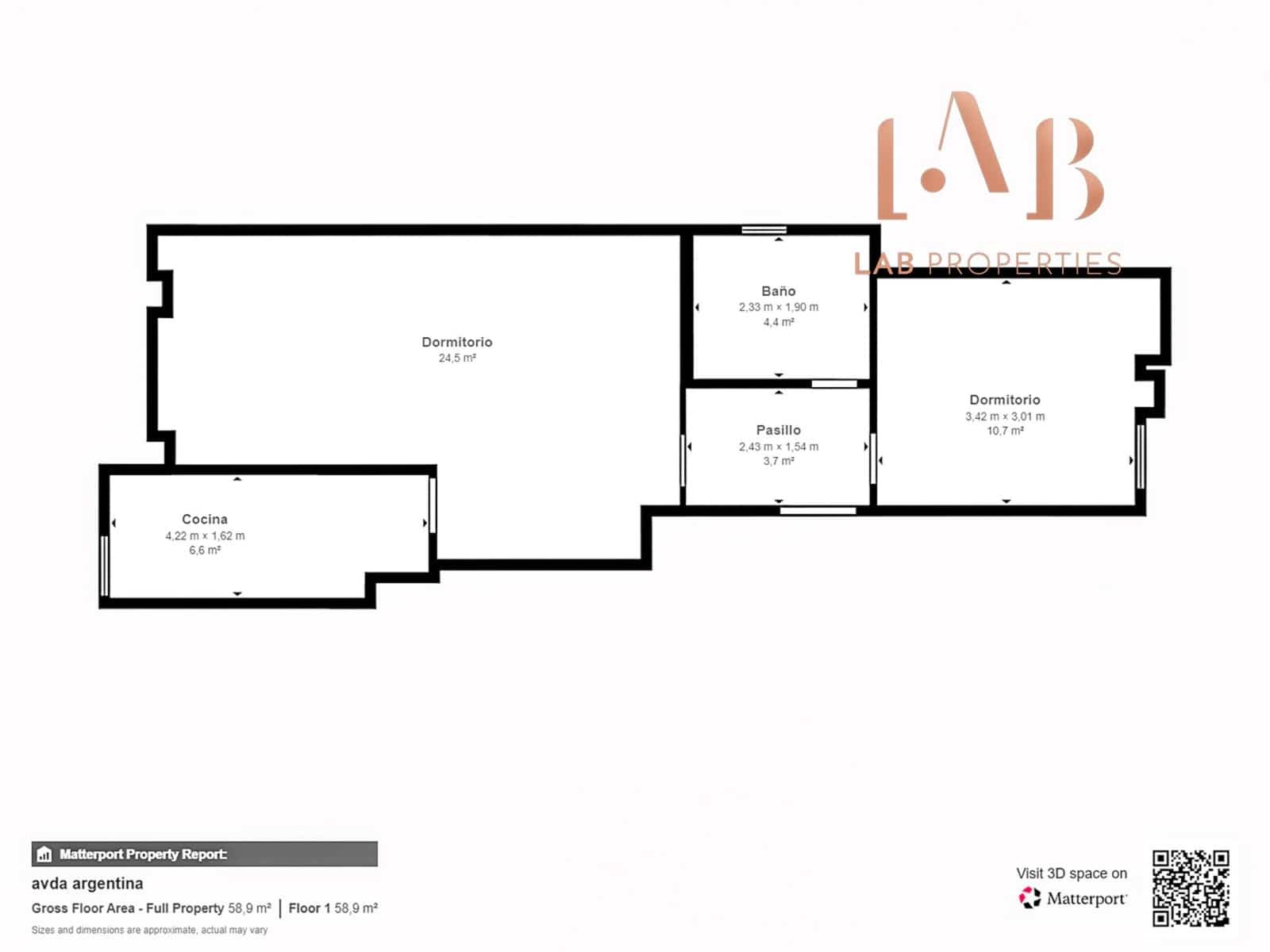 1 soverom Leilighet til salgs i Palma de Mallorca med garasje - € 339 000 (Ref: 9504248)