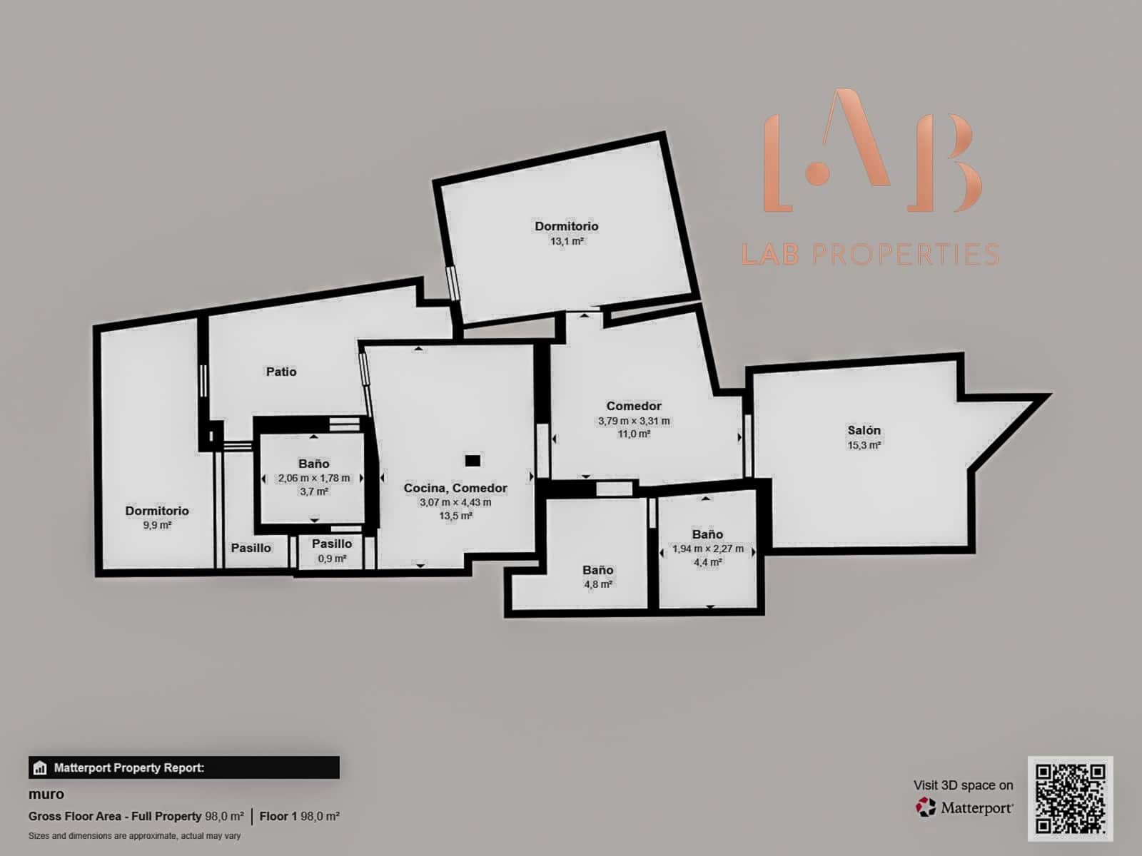 2 slaapkamer Appartement te koop in Muro - € 239.990 (Ref: 9659394)