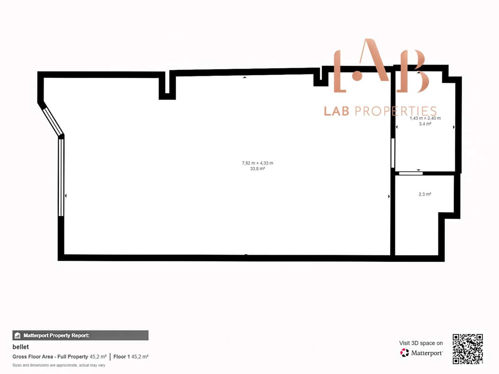 1 Zimmer Gewerbe zu verkaufen in Palma de Mallorca - 160.000 € (Ref: 9794572)