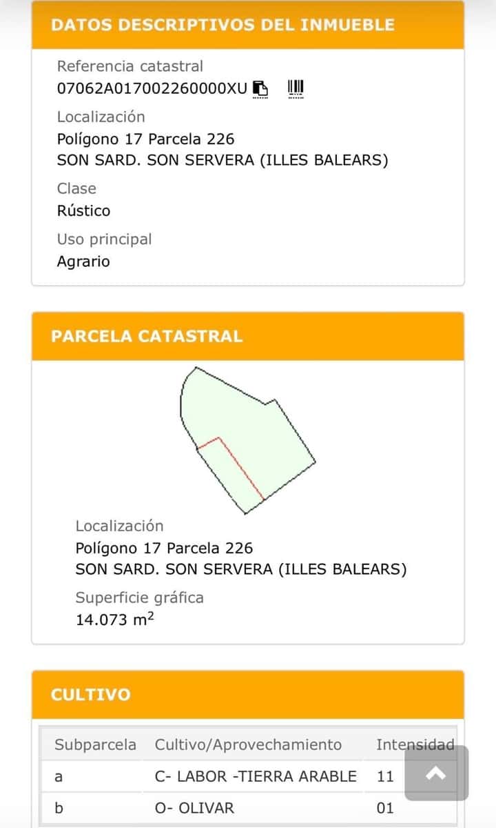 Grunde uden byggetilladelser til salg i Son Servera - € 395.900 (Ref: 9884771)