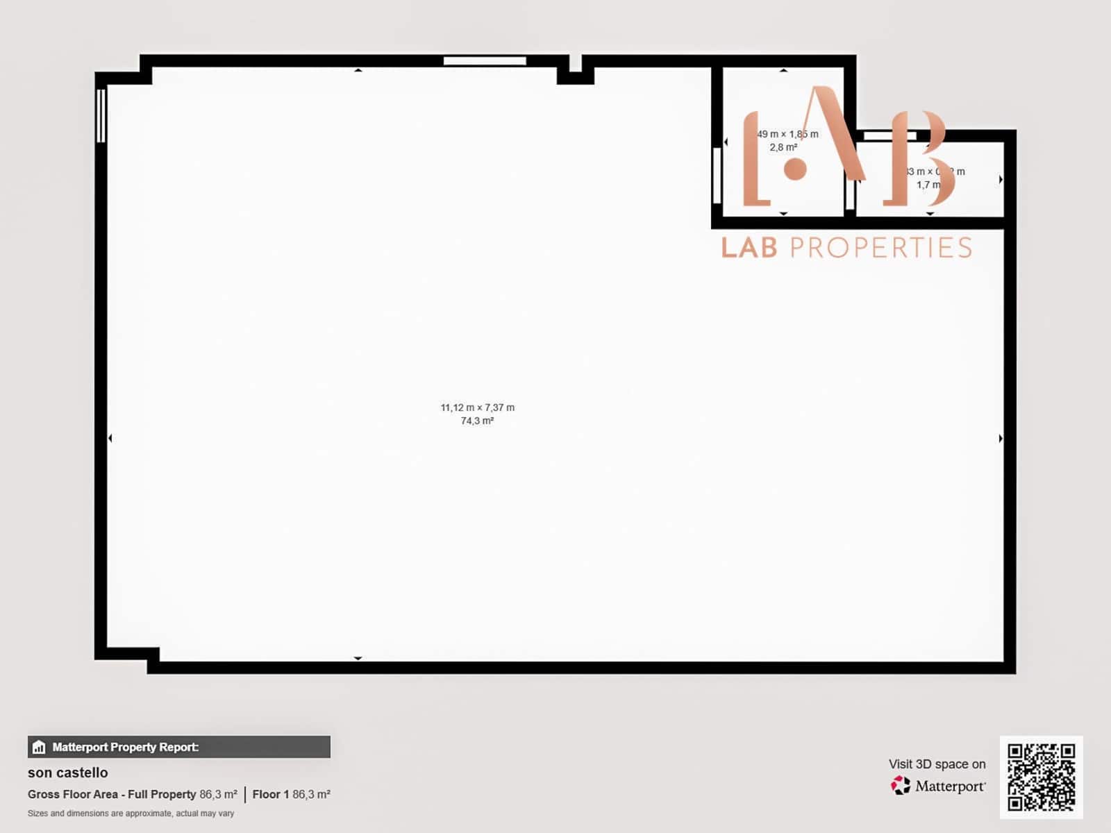 Biuro na sprzedaż w Palma de Mallorca - 250 000 € (Ref: 9899161)