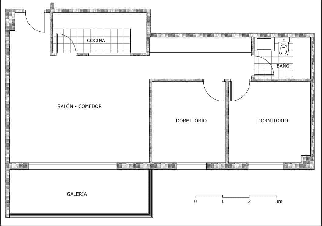 2 bedroom Flat for sale in Collado Villalba with pool - € 285,000 (Ref: 9390899)