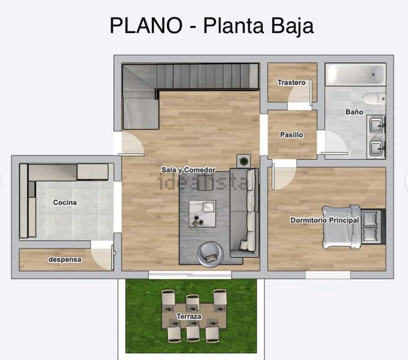 2 soverom Penthouse til salgs i Orihuela Costa med svømmebasseng - € 229 000 (Ref: 9709175)