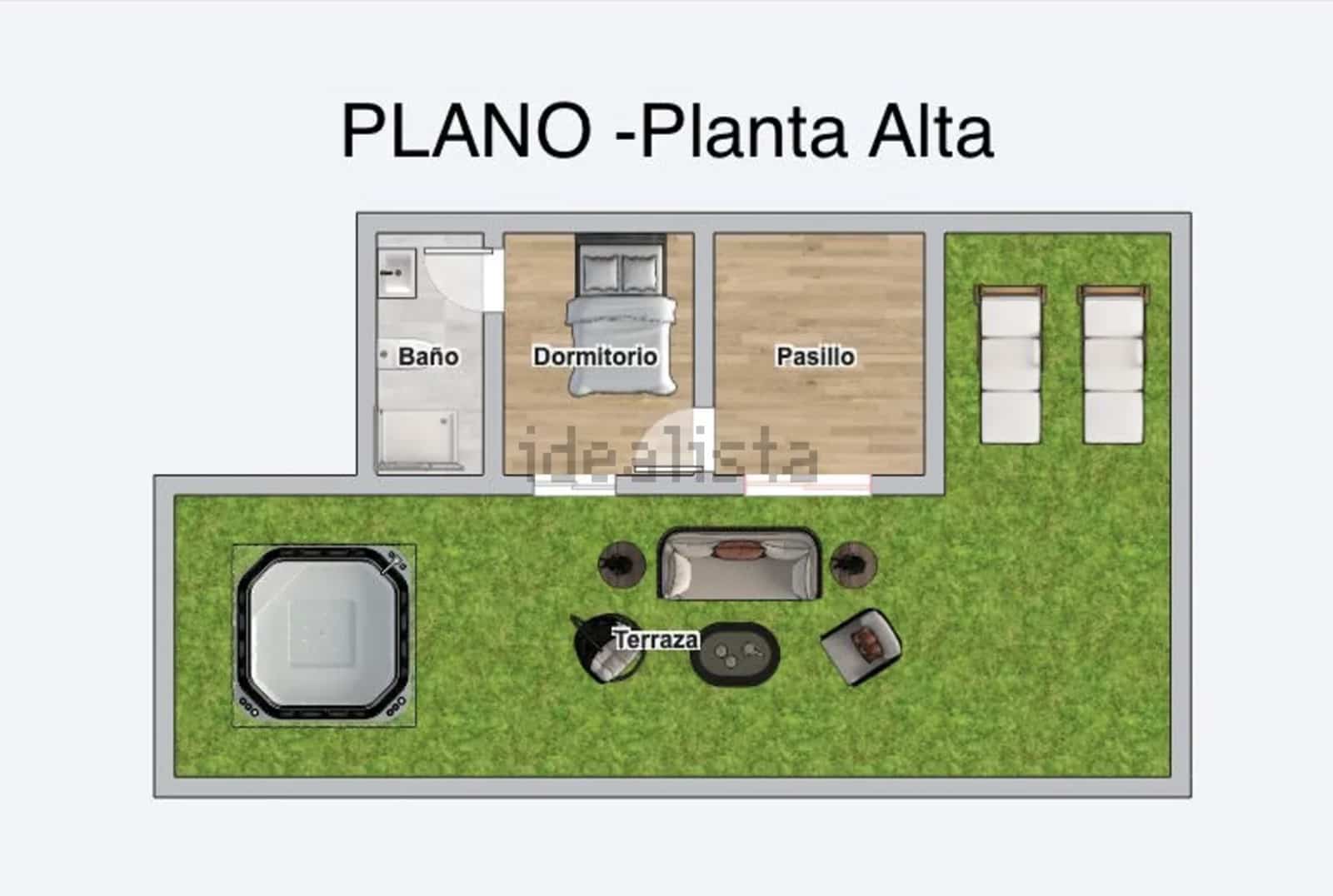 2 soverom Penthouse til salgs i Orihuela Costa med svømmebasseng - € 229 000 (Ref: 9709175)