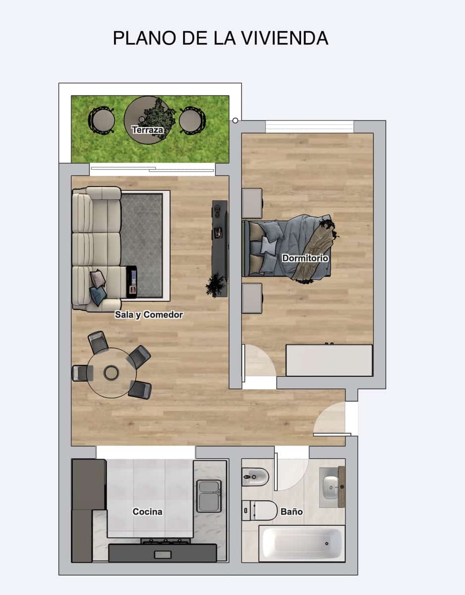 1 soverom Leilighet til salgs i Almoradi - € 78 000 (Ref: 9759508)