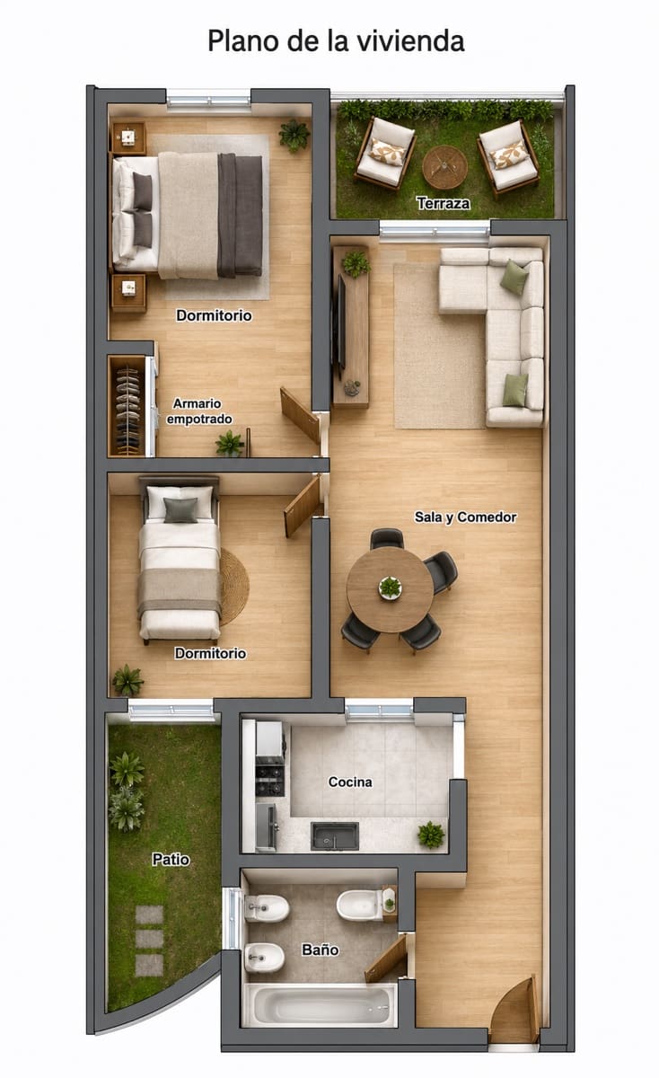 2 slaapkamer Flat te koop in Torrevieja met zwembad garage - € 139.900 (Ref: 9932069)
