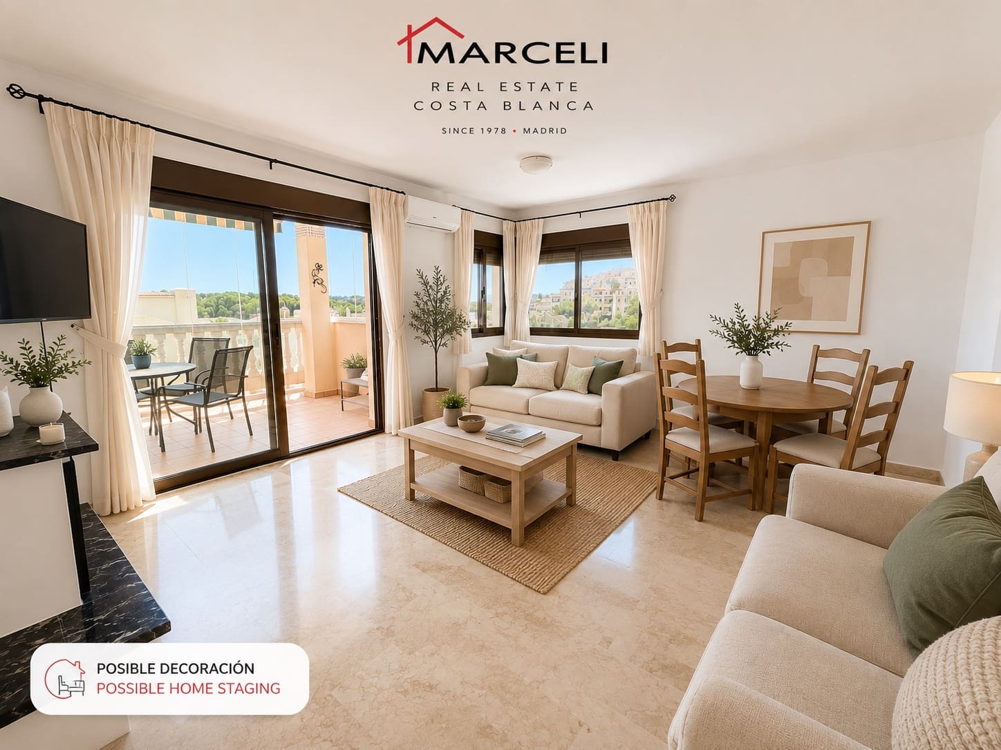 3 sypialnia Apartament na sprzedaż w Orihuela z basenem garażem - 229 900 € (Ref: 9996171)