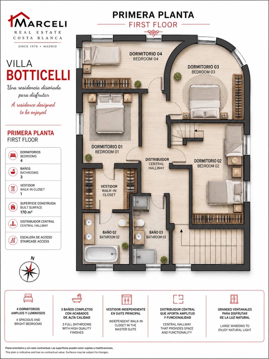 4 slaapkamer Villa te koop in Torrevieja met zwembad garage - € 599.000 (Ref: 9997767)