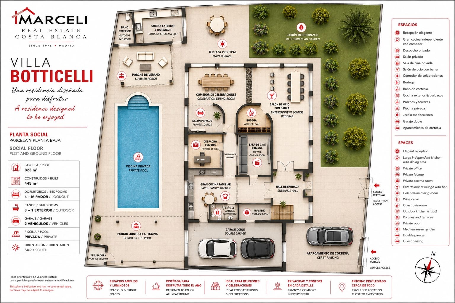 4 slaapkamer Villa te koop in Torrevieja met zwembad garage - € 599.000 (Ref: 9997767)