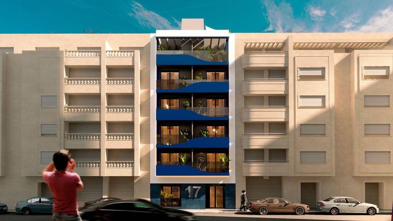2 makuuhuone Huoneisto myytävänä paikassa Torrevieja mukana uima-altaan - 240 000 € (Ref: 9185283)