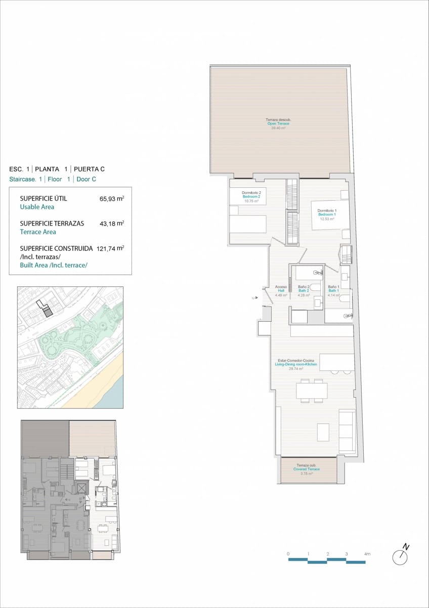 2 bedroom Apartment for sale in La Villajoyosa / Vila Joiosa with pool - € 420,000 (Ref: 9406698)