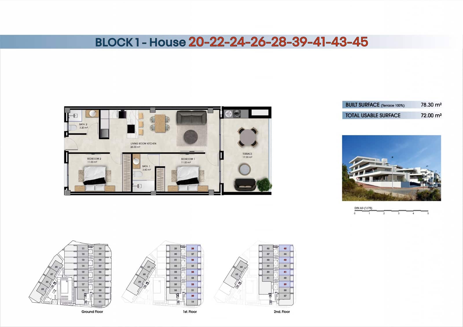 2 Zimmer Apartment zu verkaufen in El Pinet mit Pool - 246.000 € (Ref: 9431043)