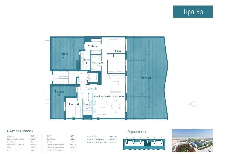 3 bedroom Penthouse for sale in Las Lagunas de Mijas with pool - € 700,000 (Ref: 9661944)