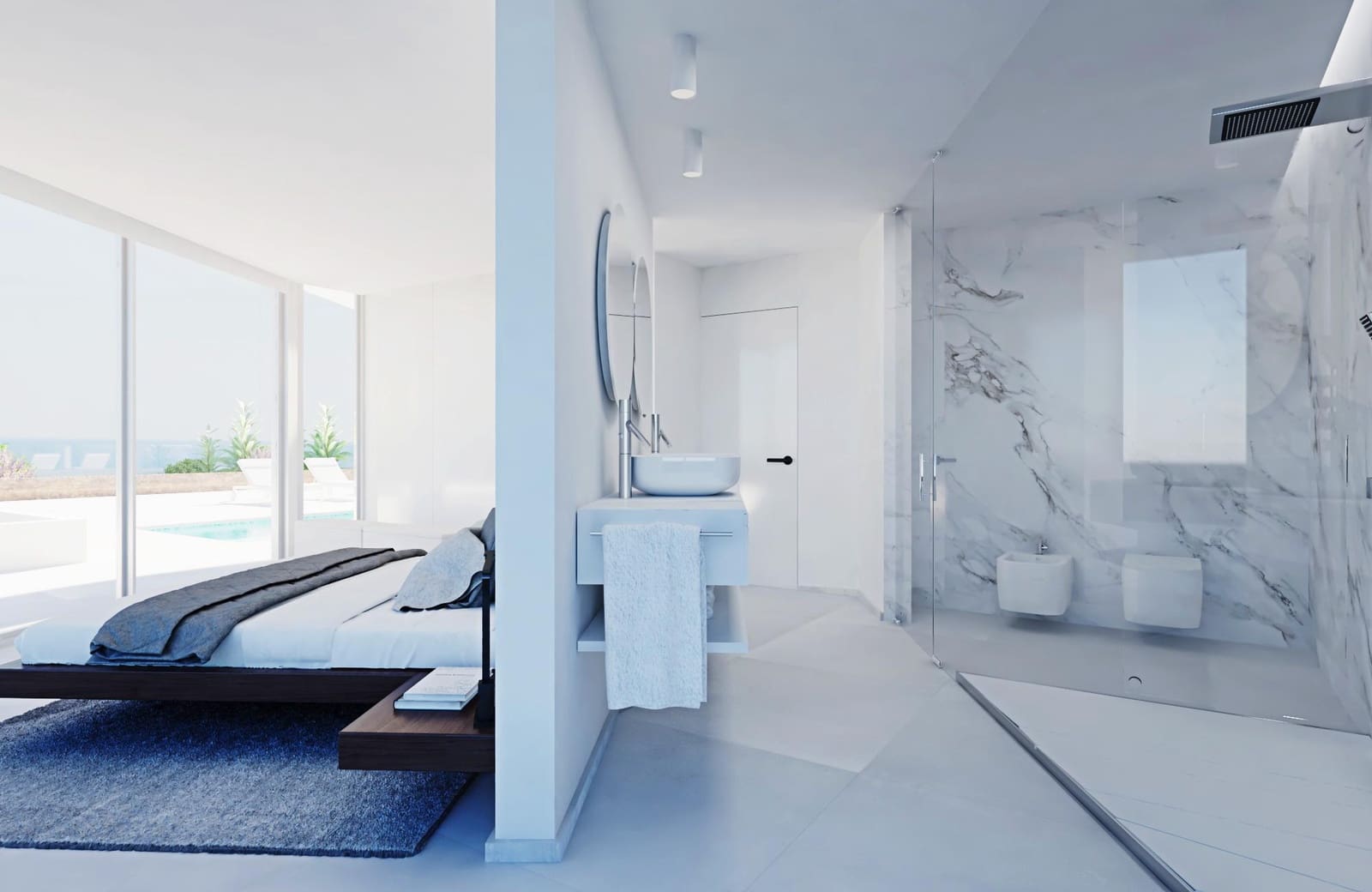 3 chambre Penthouse à vendre à Calpe / Calp avec piscine - 2 150 000 € (Ref: 9783583)