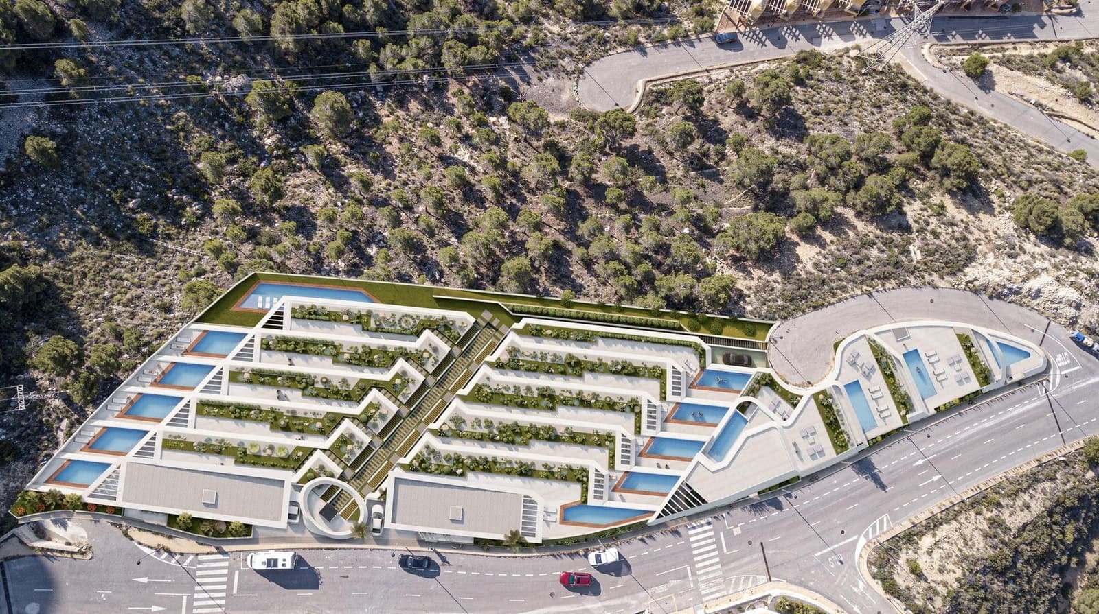 3 chambre Penthouse à vendre à Calpe / Calp avec piscine - 2 150 000 € (Ref: 9783583)