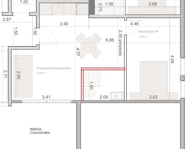 7 camera da letto Appartamento in vendita in Las Marinas / Les Marines, Dénia con piscina - 750.000 € (Rif: 8696992)