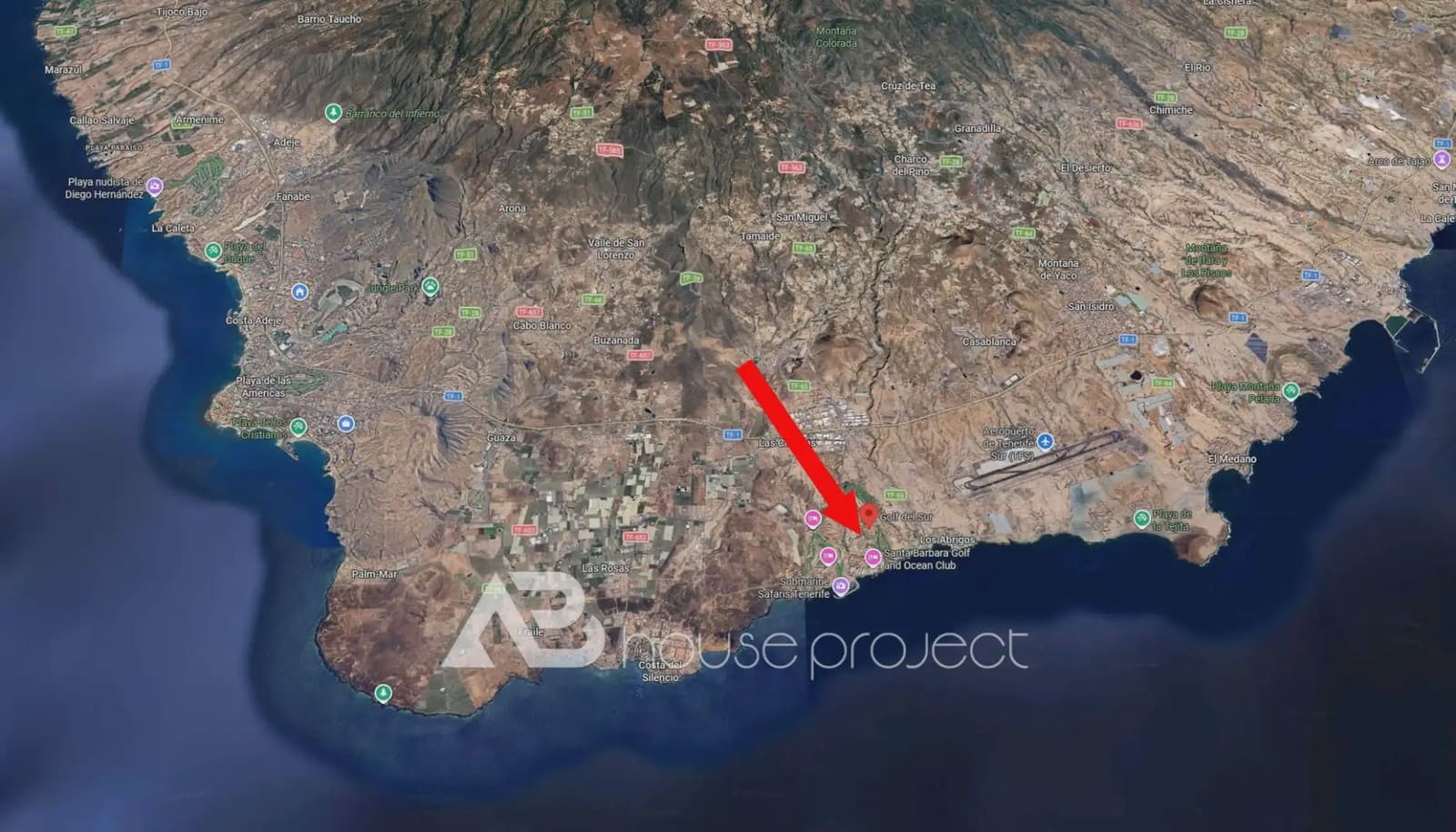 2 soverom Rekkehus til salgs i San Miguel de Abona med svømmebasseng - € 350 000 (Ref: 10029630)