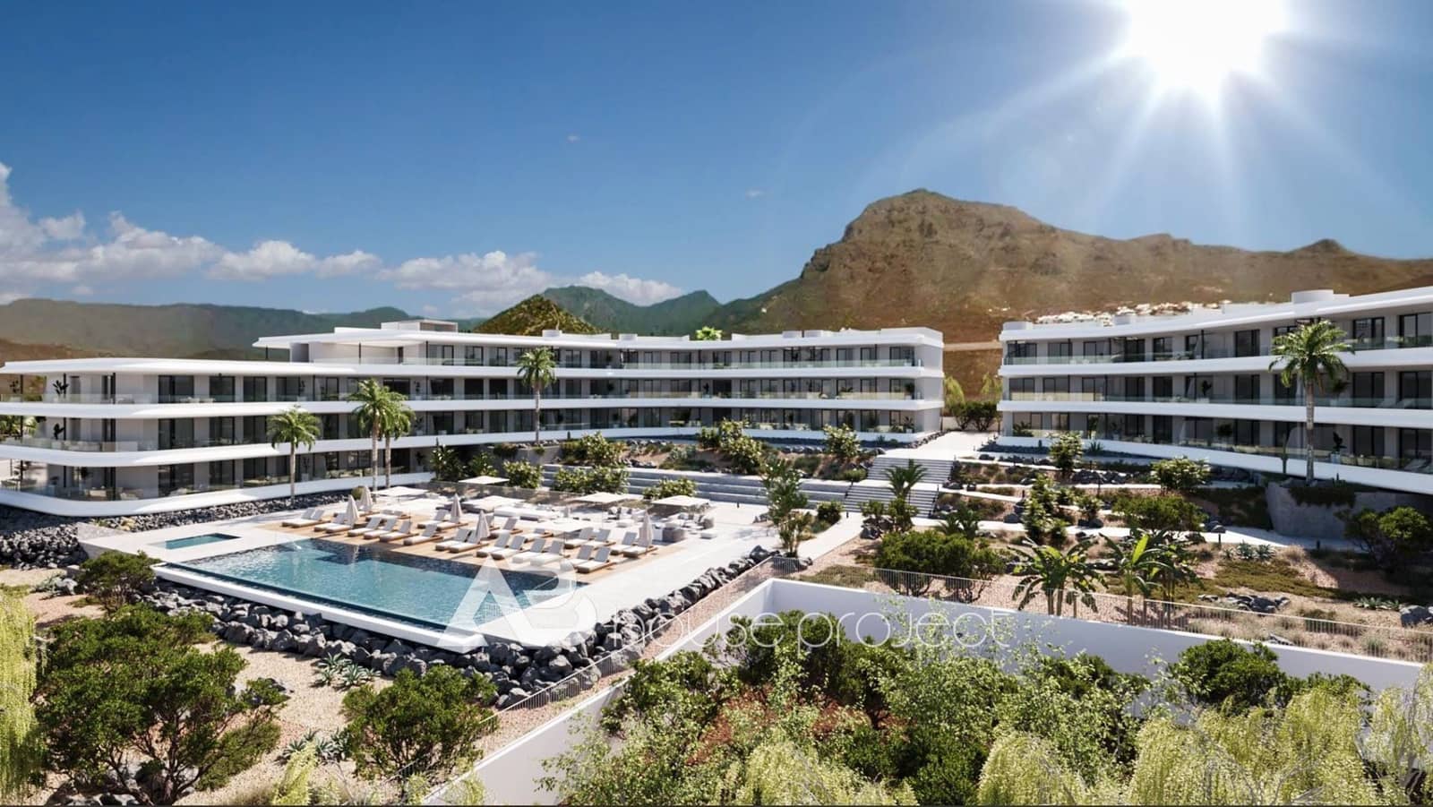 2 soverom Leilighet til salgs i Adeje med svømmebasseng garasje - € 550 000 (Ref: 9357383)