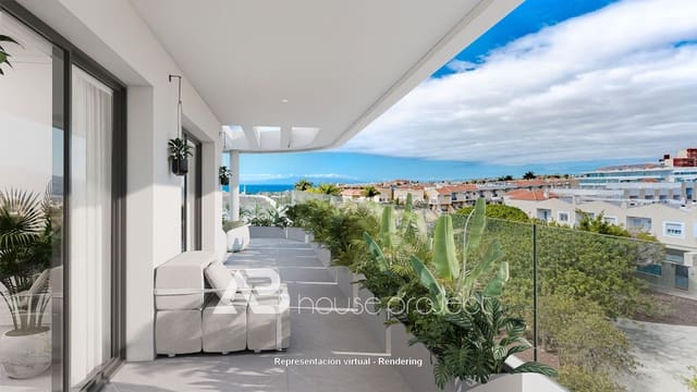3 quarto Penthouse para venda em Playa de Fañabé Alto, Adeje com piscina garagem - 1 295 000 € (Ref: 9357384)