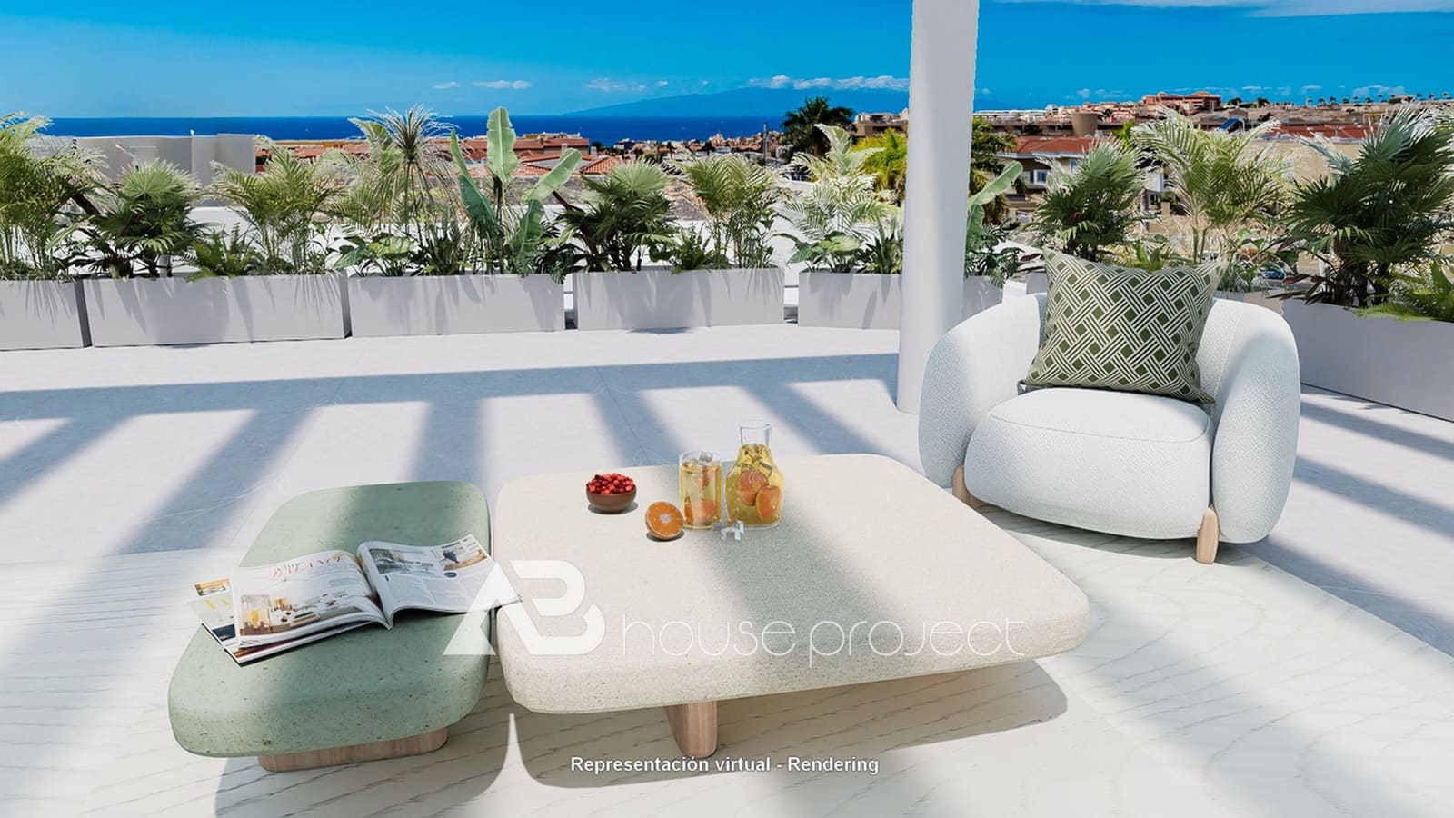 3 quarto Penthouse para venda em Adeje com piscina garagem - 1 295 000 € (Ref: 9357384)