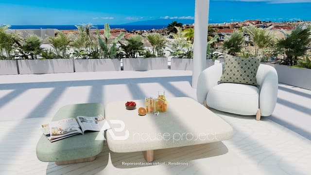 3 quarto Penthouse para venda em Playa de Fañabé Alto, Adeje com piscina garagem - 1 295 000 € (Ref: 9357384)