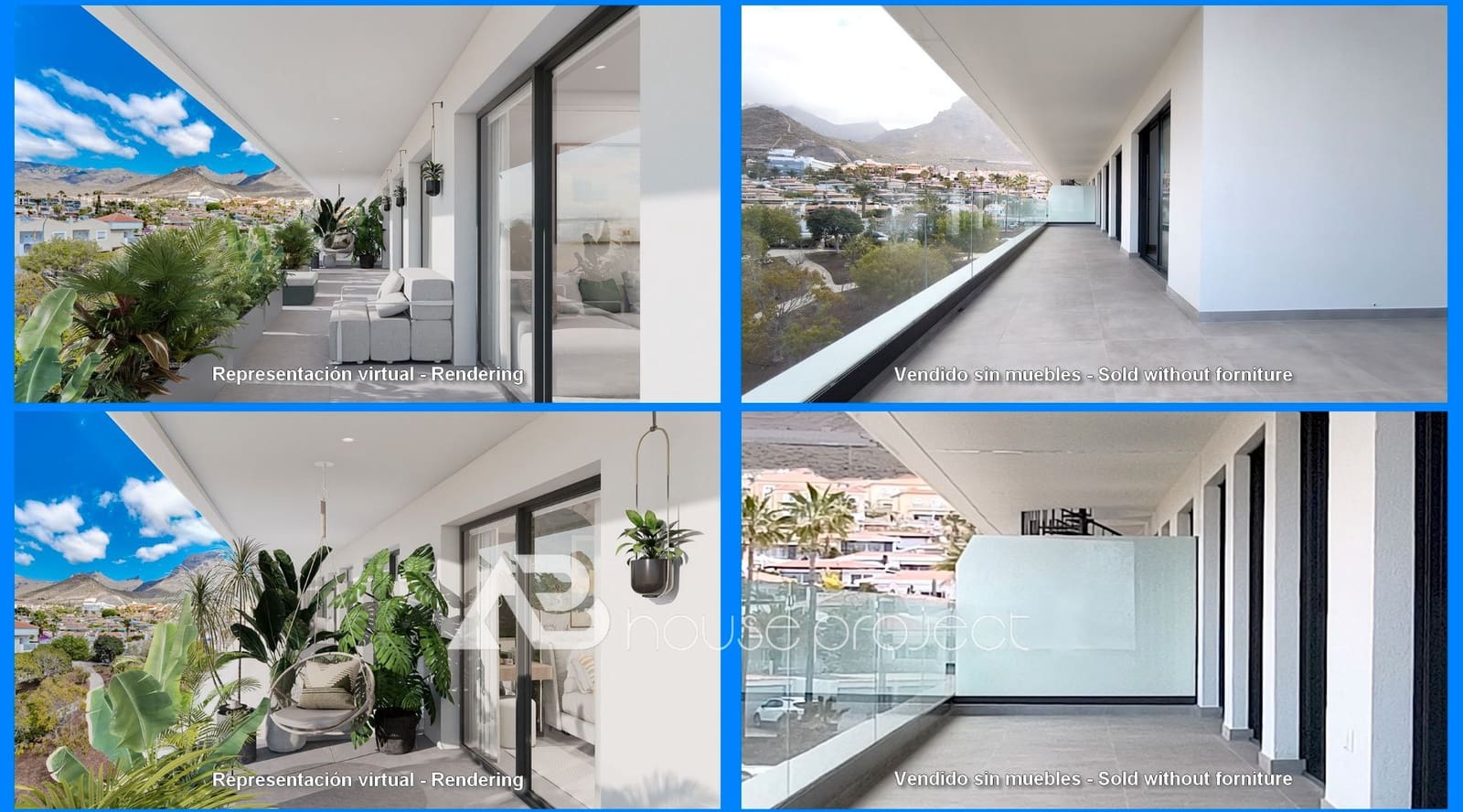 3 quarto Penthouse para venda em Adeje com piscina garagem - 1 295 000 € (Ref: 9357384)