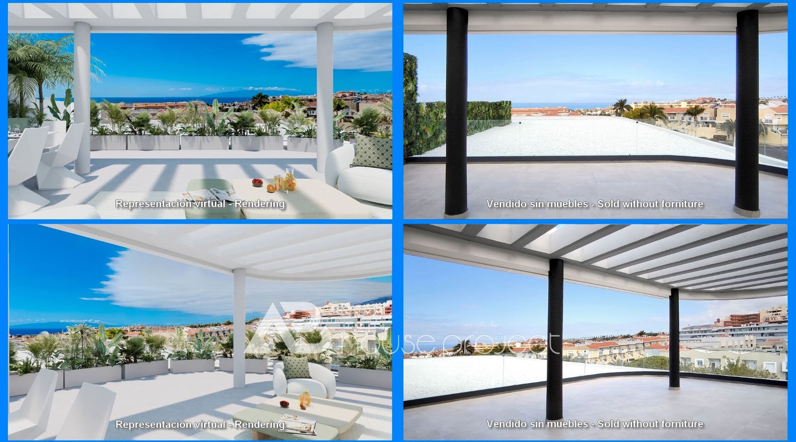 3 quarto Penthouse para venda em Adeje com piscina garagem - 1 295 000 € (Ref: 9357384)