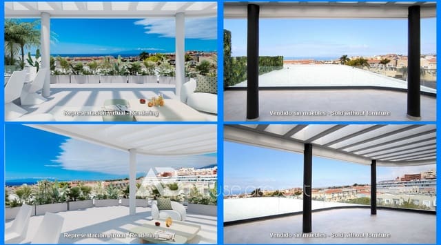 3 quarto Penthouse para venda em Playa de Fañabé Alto, Adeje com piscina garagem - 1 295 000 € (Ref: 9357384)