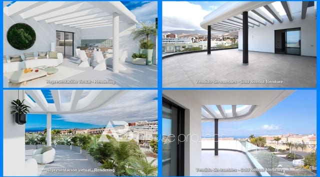 3 quarto Penthouse para venda em Playa de Fañabé Alto, Adeje com piscina garagem - 1 295 000 € (Ref: 9357384)