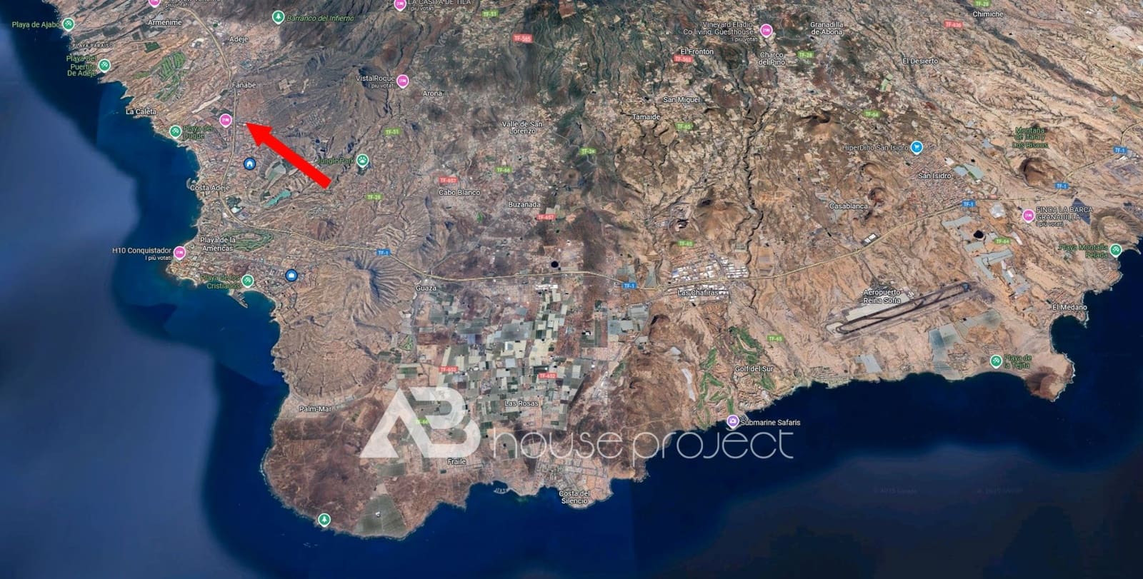 3 quarto Penthouse para venda em Adeje com piscina garagem - 1 295 000 € (Ref: 9357384)