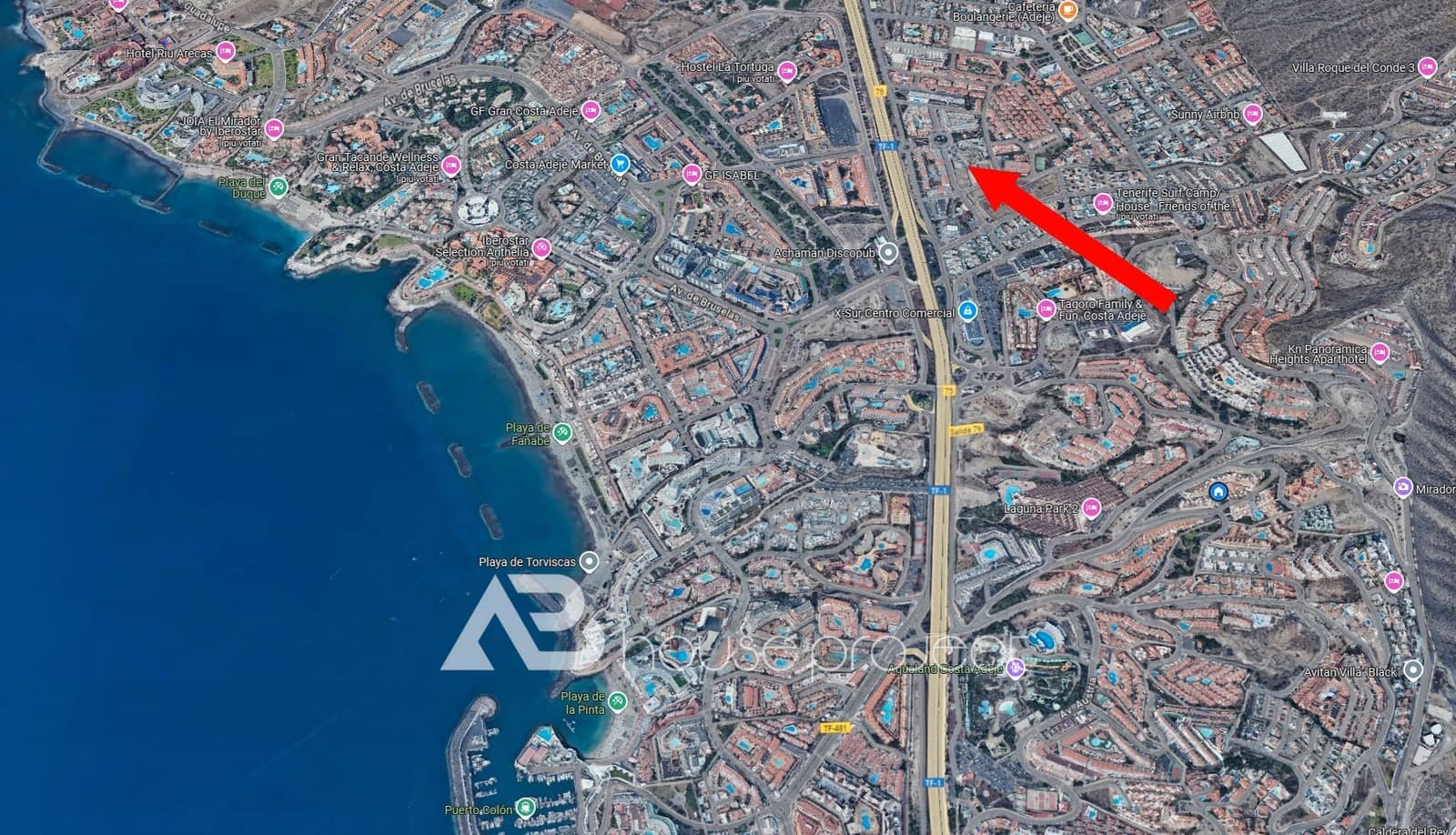 3 quarto Penthouse para venda em Adeje com piscina garagem - 1 295 000 € (Ref: 9357384)