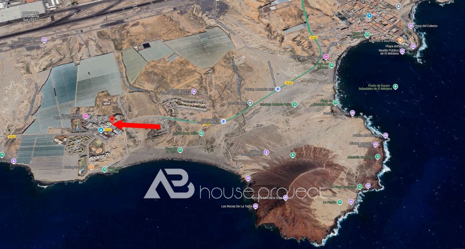 1 soveværelse Lejlighed til salg i Granadilla de Abona med swimmingpool - € 335.000 (Ref: 9357399)