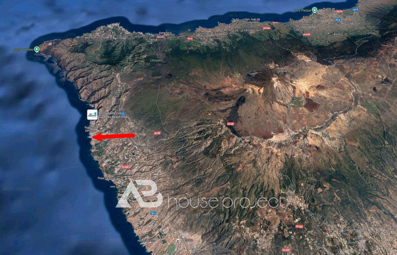 1 makuuhuone Asunto myytävänä paikassa Santiago del Teide mukana uima-altaan 
autotalli - 230 000 € (Ref: 9379986)