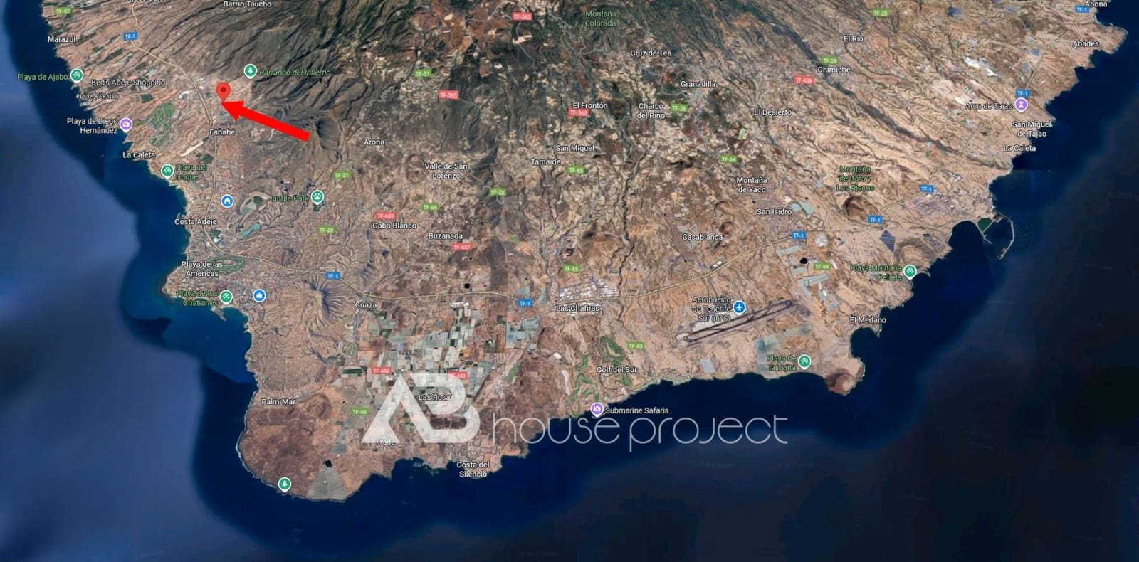 2 soveværelse Lejlighed til salg i Adeje med swimmingpool garage - € 380.000 (Ref: 9447062)