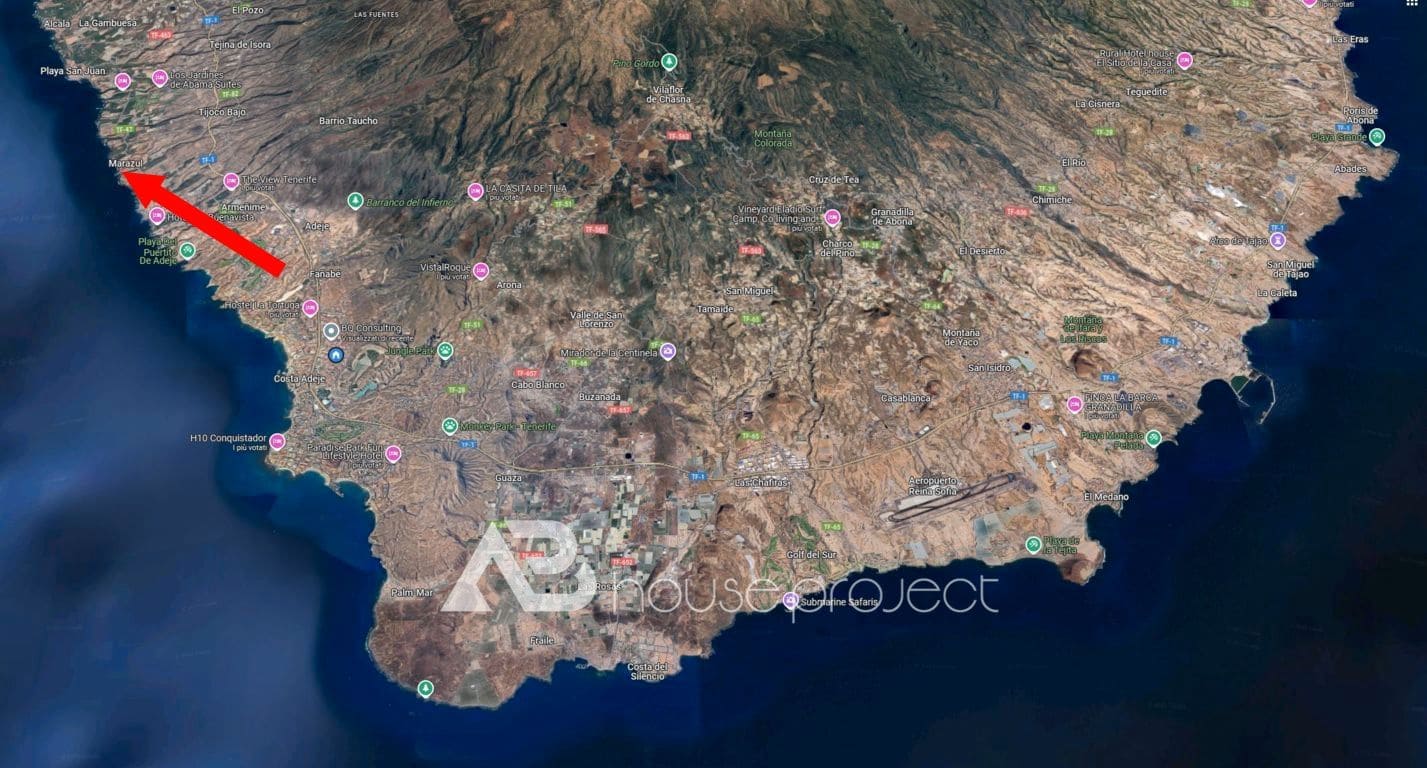 3 makuuhuone Kattohuoneisto myytävänä paikassa Adeje mukana uima-altaan - 1 200 000 € (Ref: 9470996)