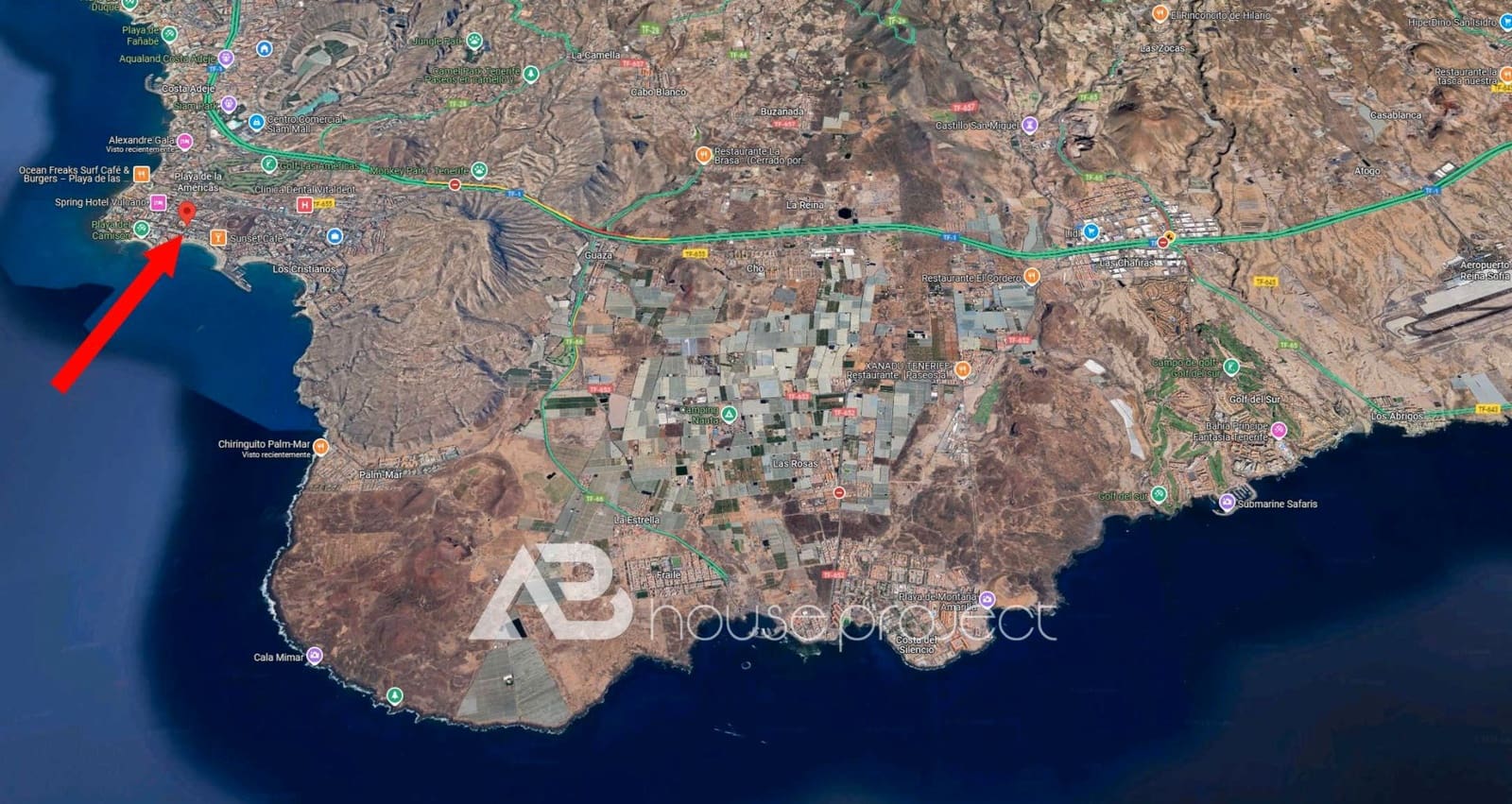 2 makuuhuone Asunto myytävänä paikassa Arona mukana uima-altaan - 490 000 € (Ref: 9688647)